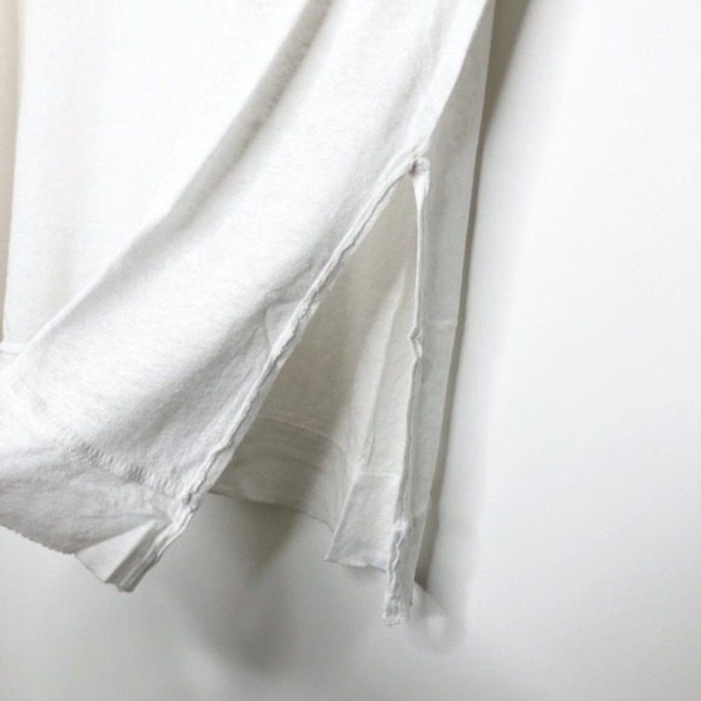 FREE PEOPLE Under The Sun White Tee - Picture 5 of 11